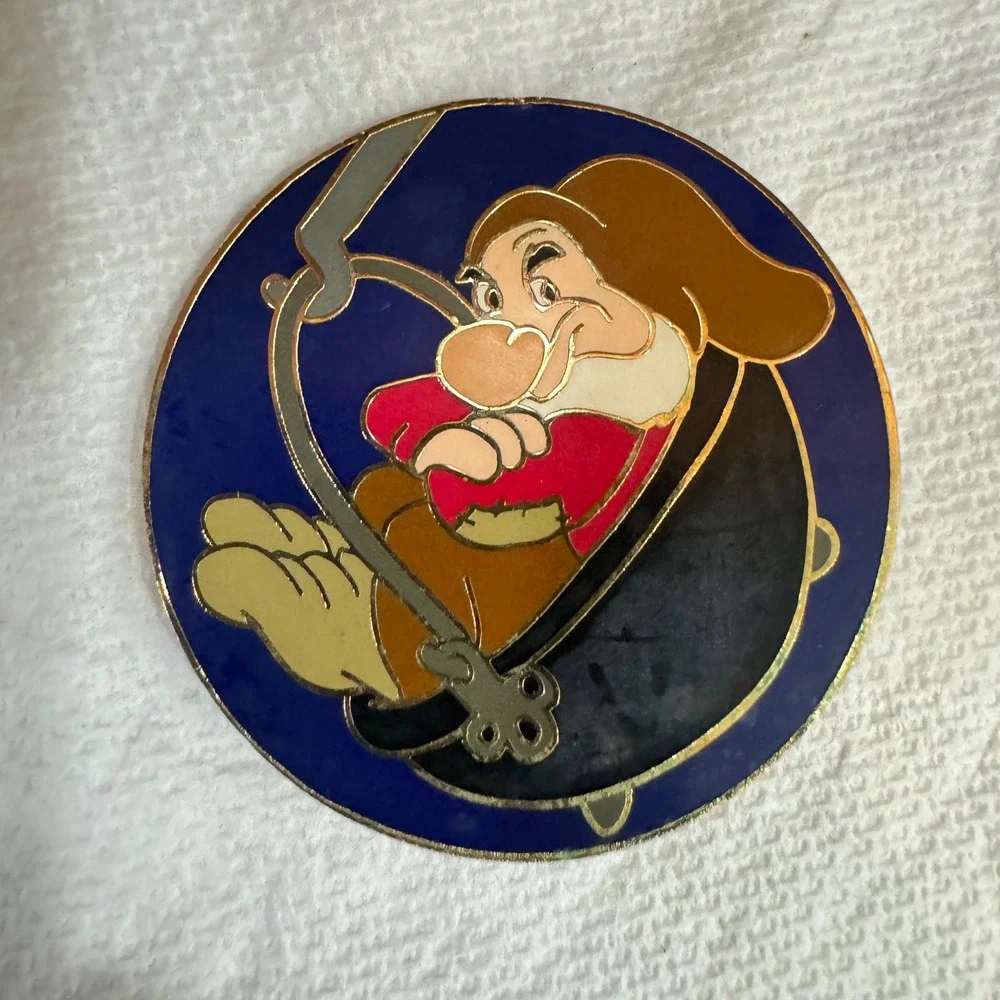 Disney Auctions Grumpy Mine Train Pin Snow White Limited Edition 250 Exclusive